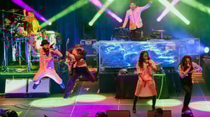 image of Thievery Corporation performing on stage