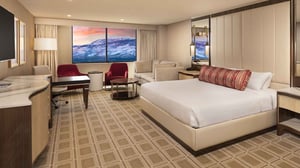 Vista Deluxe King Room at Grand Sierra Resort