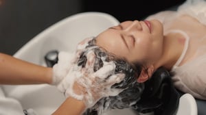 image of guest receiving head spa massage at The Spa at Grand Sierra Resort